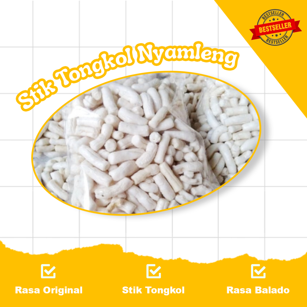 

(TERLARIS) STIK TONGKOL RASA BALADO DAN ORIGINAL