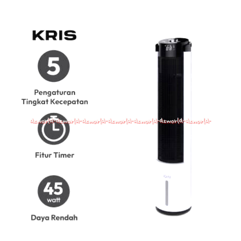 Kris Air Cooler 4.5L Penyejuk Udara AC Portable Model Standing Air Treatment Pendingin Udara Cooling