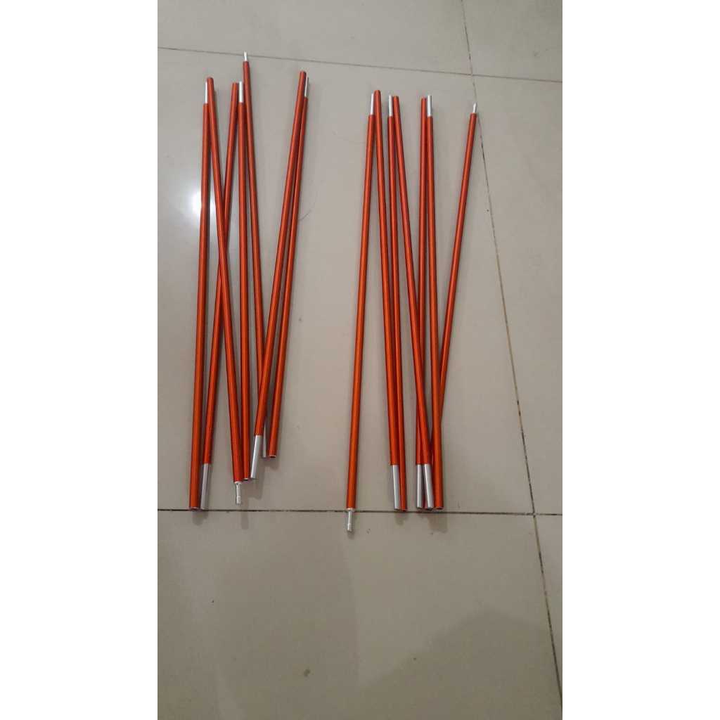 Frame Tenda Alloy untuk tenda Lwy Compass Ultralight 4P
