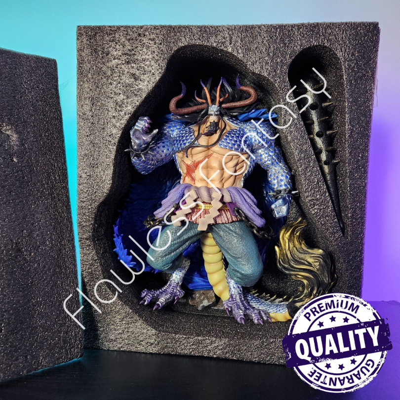 One Piece Kaido Kaidou Orc Hybrid Standing Dragon Beast Strongest Pirate Statue Figure