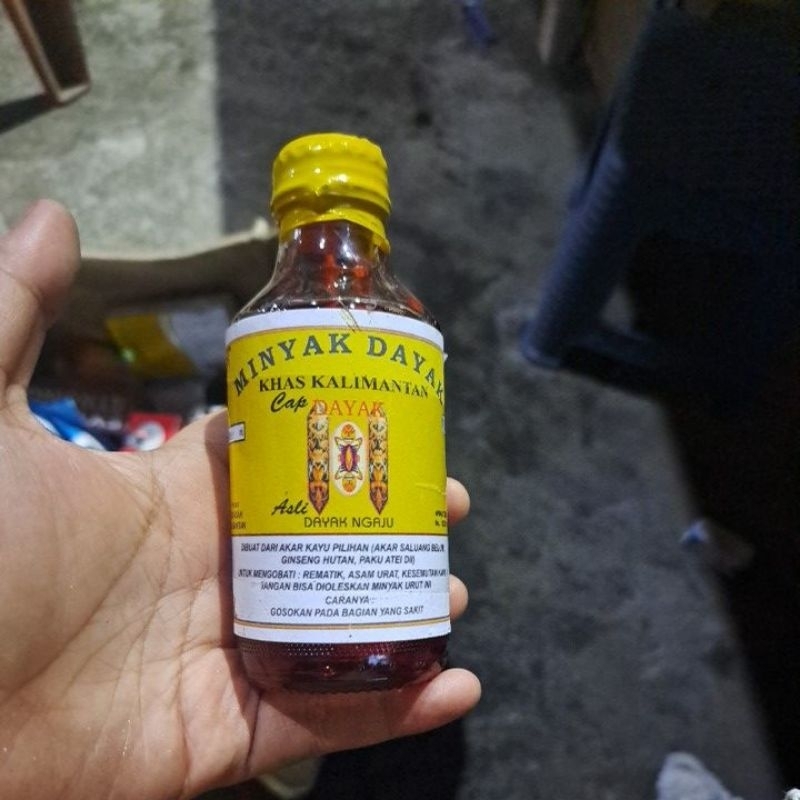 MINYAK URUT DAYAK KHAS KALIMANTAN