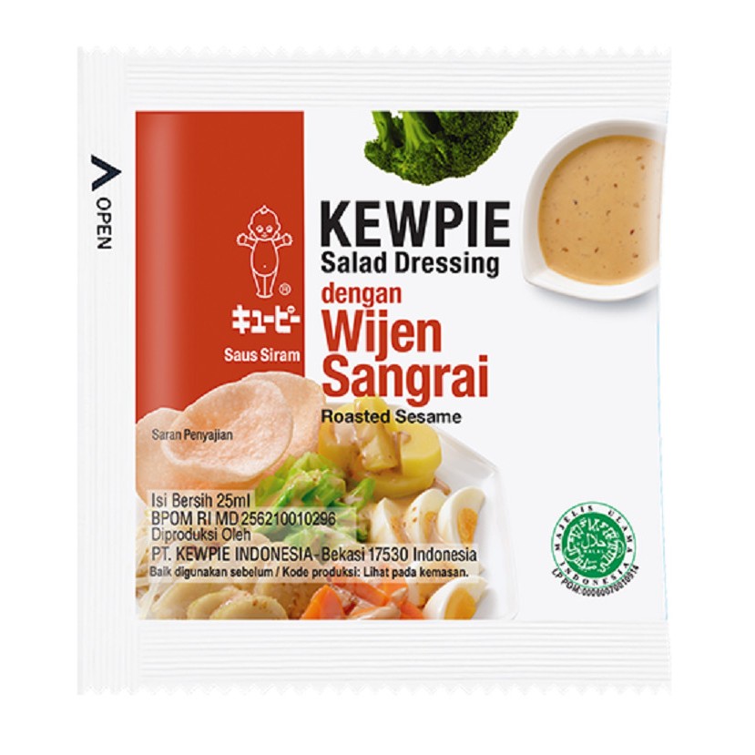 

wijen sangrai roasted sesame kewpie sachet 25