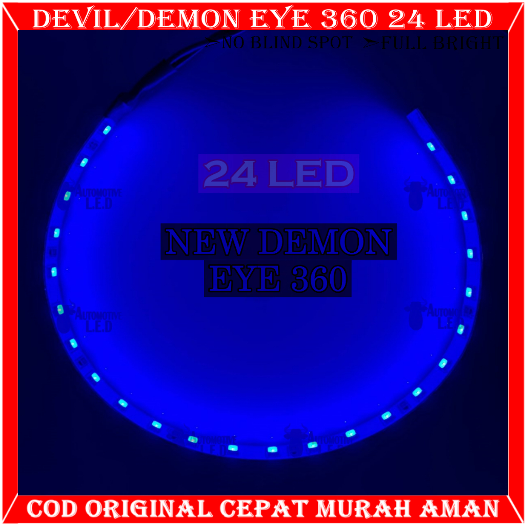 ORIGINAL NEW DEMON EYE 360 24 LED DEVIL EYE 360 24 LED SUPERBRIGHT