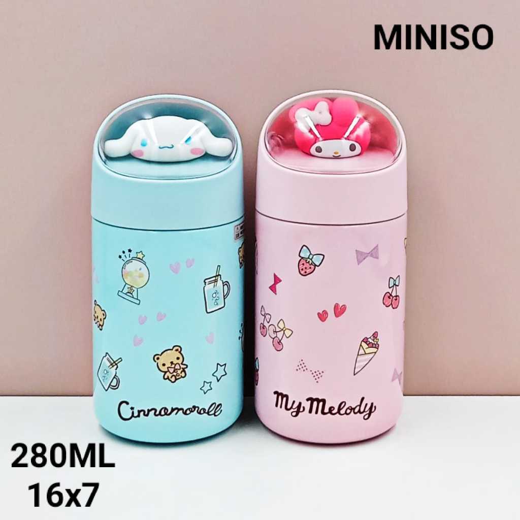 BOTOL TERMOS MINISO ORI  BOTOL TERMOS MINISO  TERMOS MELODY  TERMOS CINNAMOROLL | TERMOS HELLO KITTY