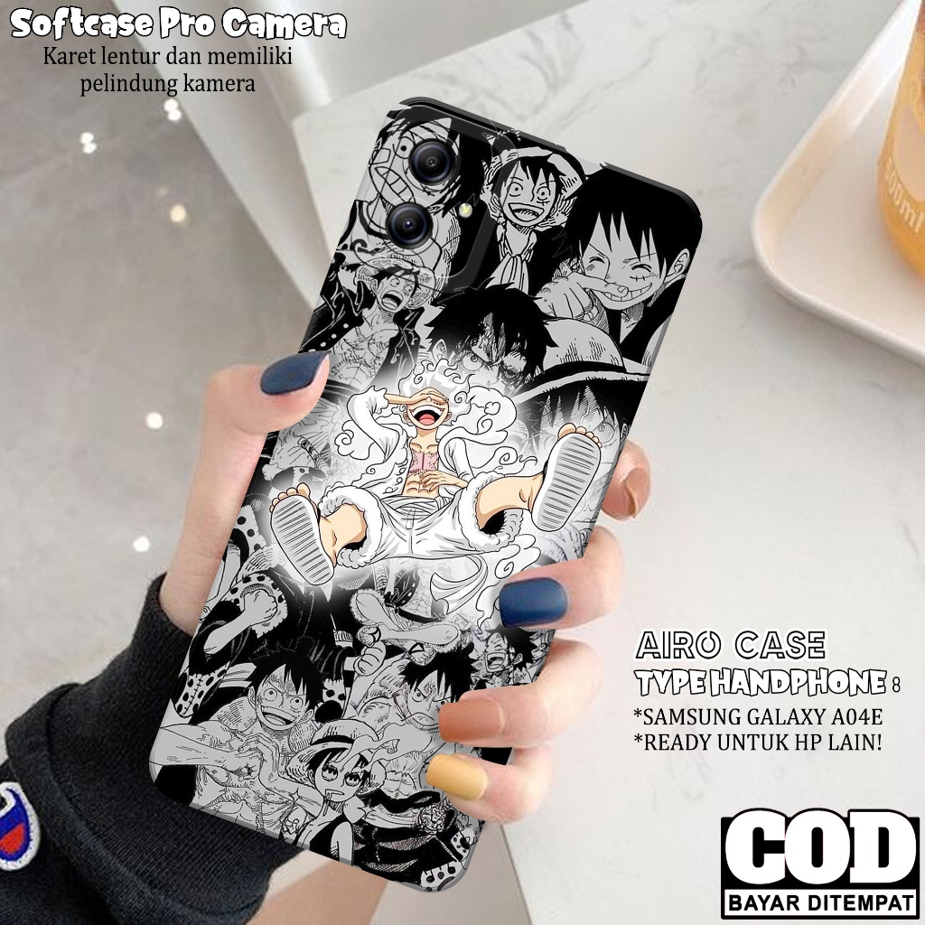 Case Samsung Galaxy A04E - Softcase Samsung Galaxy A04E - Fashion Case Anime - Casing Samsung Galaxy