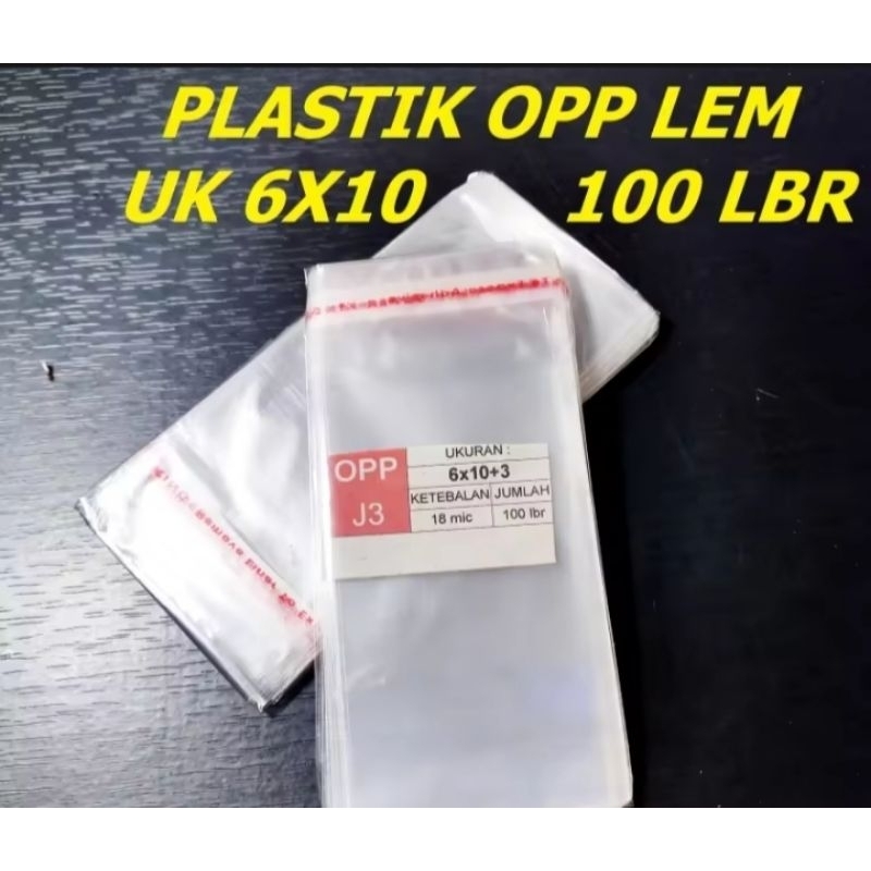 

plastik opp lem uk 6x10 isi 100 lembar