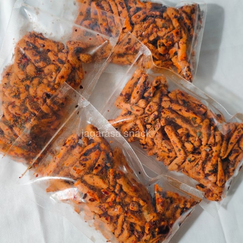 

BASRENG STIK [JAGARASA] SNACK PEDAS GURIH DAUN JERUK 135gram BASRENG STIK JAGARASA SNACK 135GR