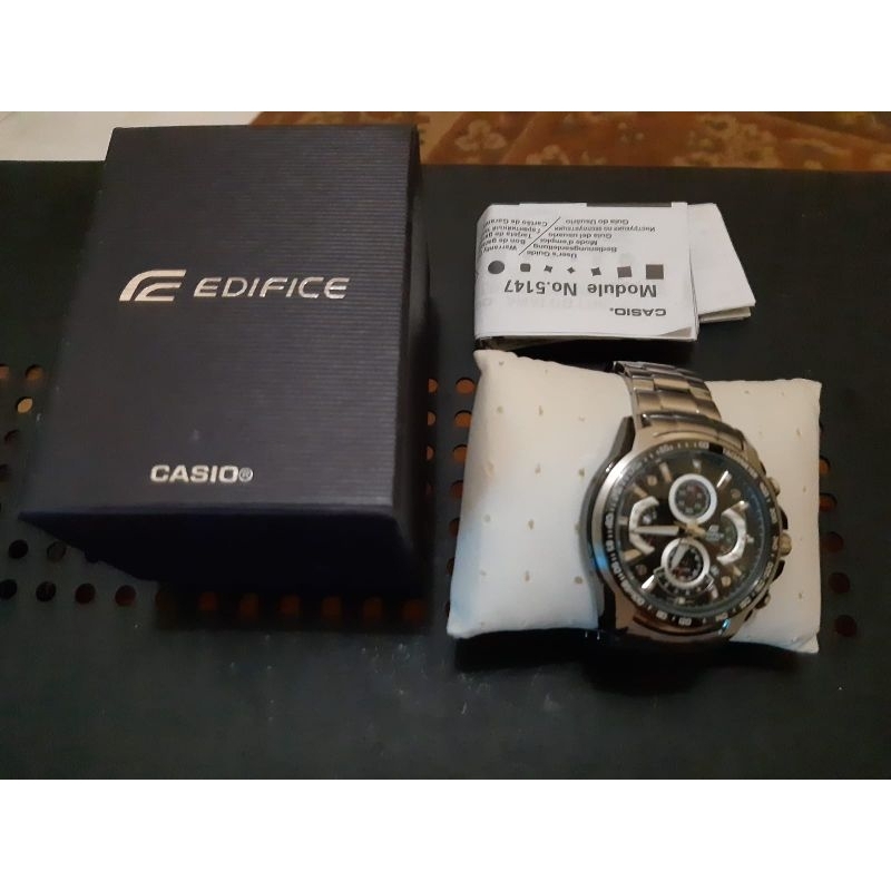 Jam Casio Edifice EF-560, Second, Fullset