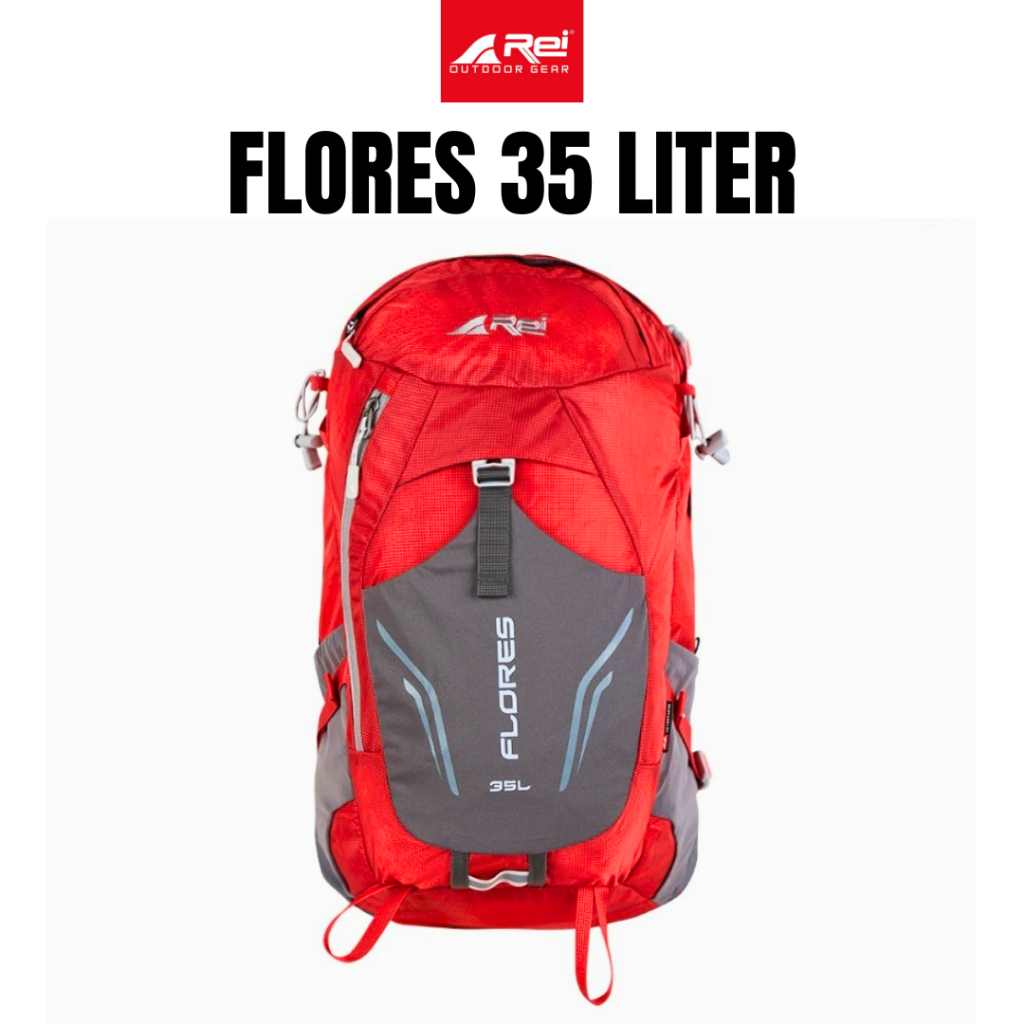 Tas Ransel Pria atau Daypack Flores 35 Liter Arei Outdoorgear