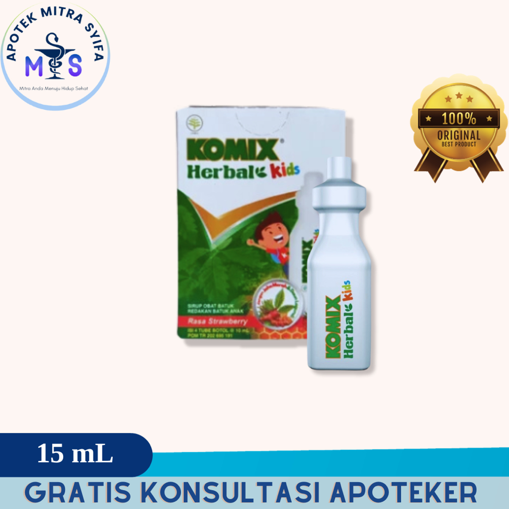 Komix Kids Herbal Tube 15 mL