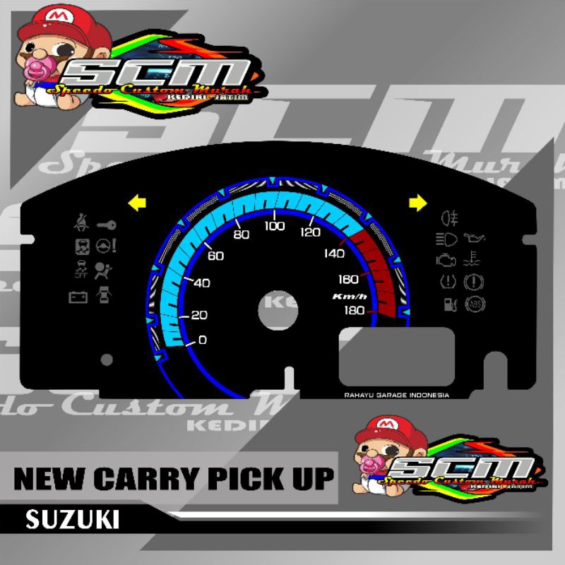 Papan speedometer new carry pick up panel spidometer custom new carry pick up