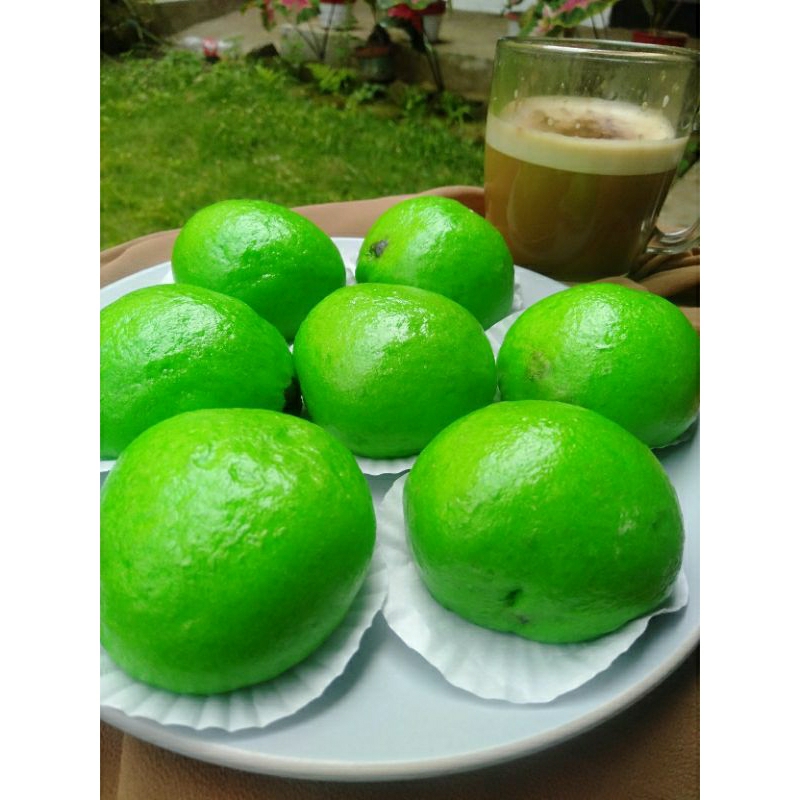 

bakpao pandan isi coklat (10pcs)