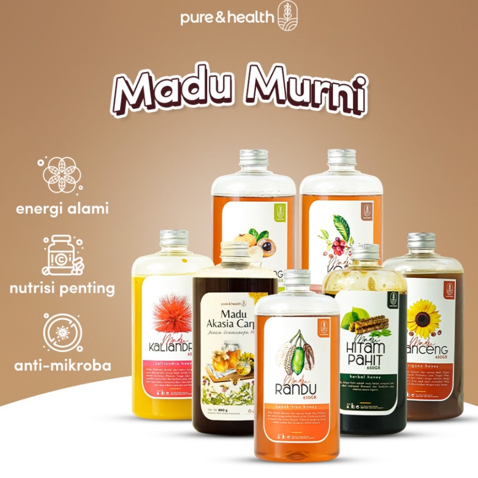 

Baru Madu Murni 65 gr Madu Asli 1 Raw Honey Madu Randu Akasia Klanceng Kaliandra Natural Super Food Ready Stok