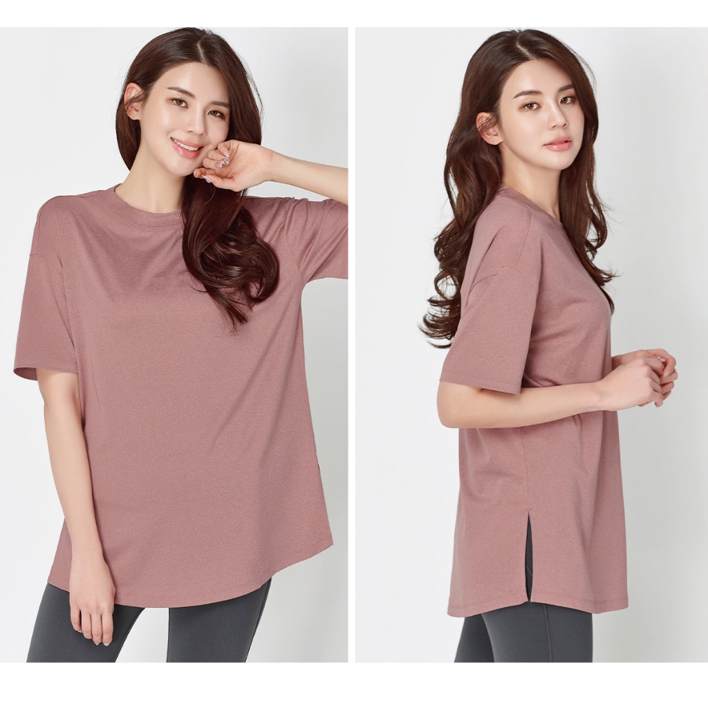 STL Kaos Sport Fitness Zumba Metro Oversize Quick Dry Short Sleeve