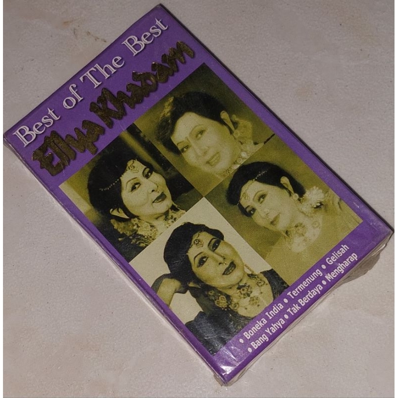 kaset Indonesia ELLYA KHADAM-Best Of The Best ( baru dan masih segel )