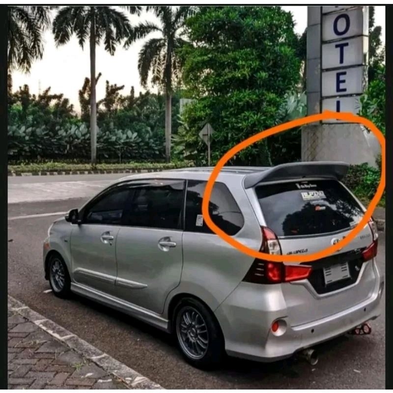 Spoiler spoon allnew Avanza 2012-2017