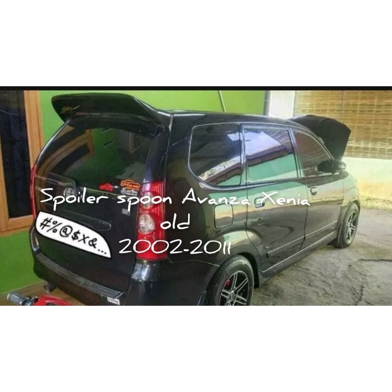 Spoiler spoon Avanza Xenia old