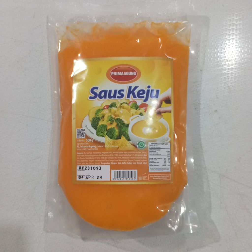 

Prima Agung Saus Keju 500gram