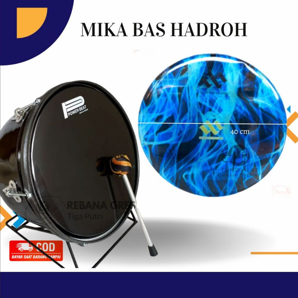 Mika Bass Hadroh ukuran 16 inch