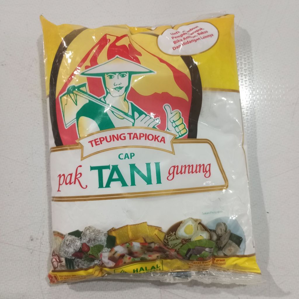 

Tepung Tapioka Cap Pak Tani Gunung