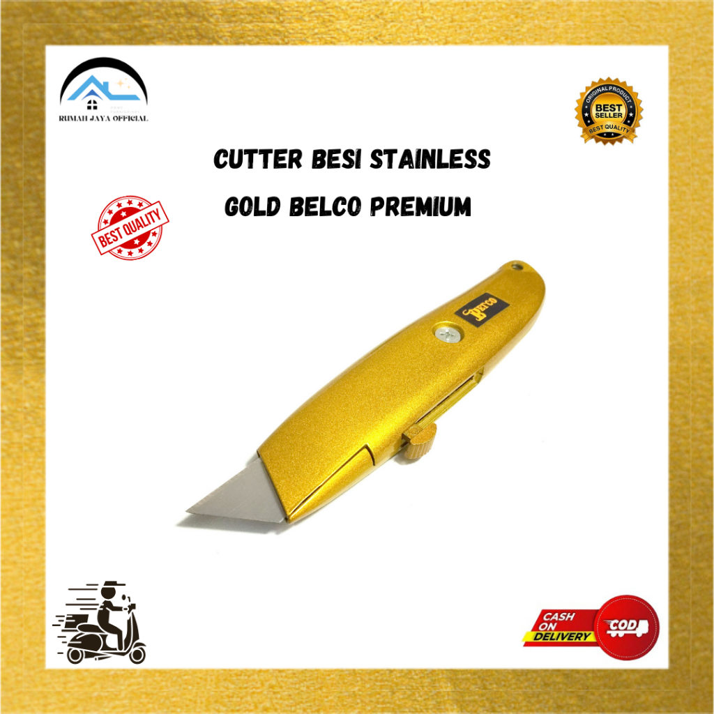 

RJO - Cutter Besi Stainless & Aluminium Gold Belco Premium ''18mm