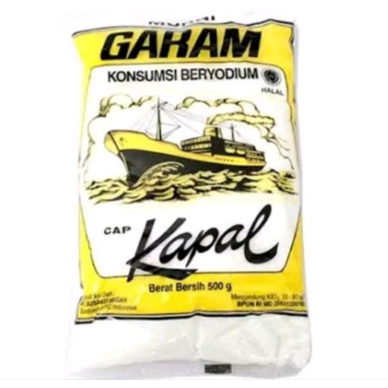 

Garam Cap Kapal 250g | 500g