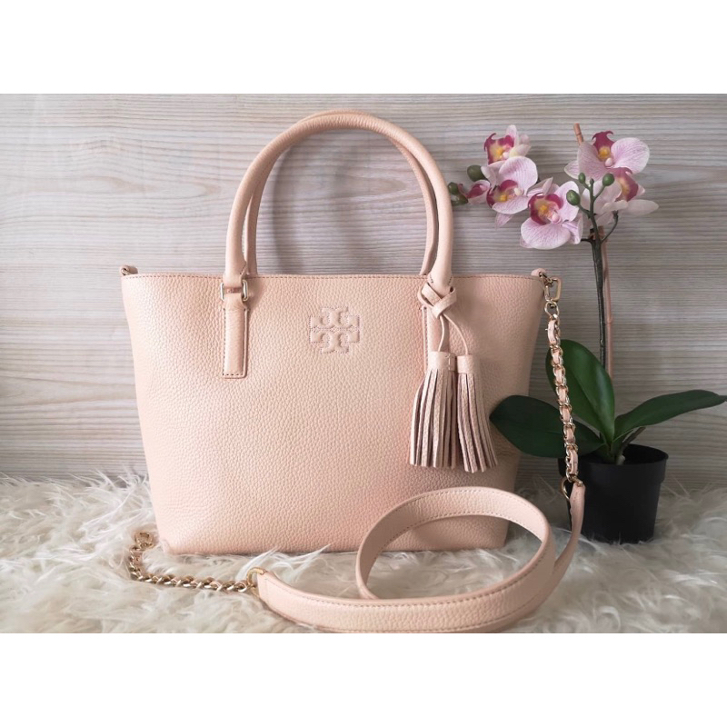 Preloved Tas TB tory burch Thea Small Convertible Tote