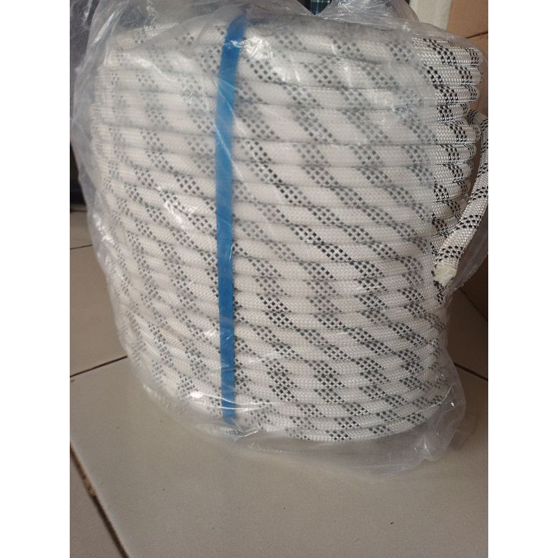 Tali Karmantel Non Merek Statis 11mm×200m /Tali Karmantel panjat Tebing/Tali Karmantel Meteran
