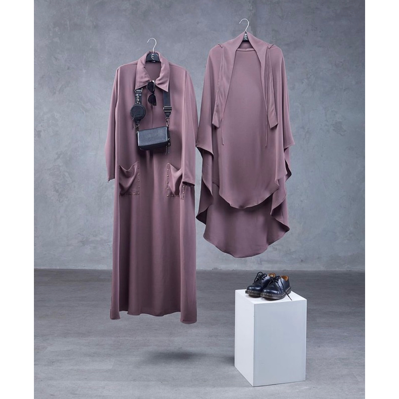 Fk mini oval aljenna smokey brown