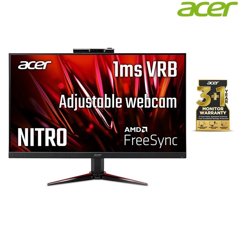 LED Monitor Gaming ACER Nitro VG240Y 23.8" 75Hz FHD HDMI VGA
