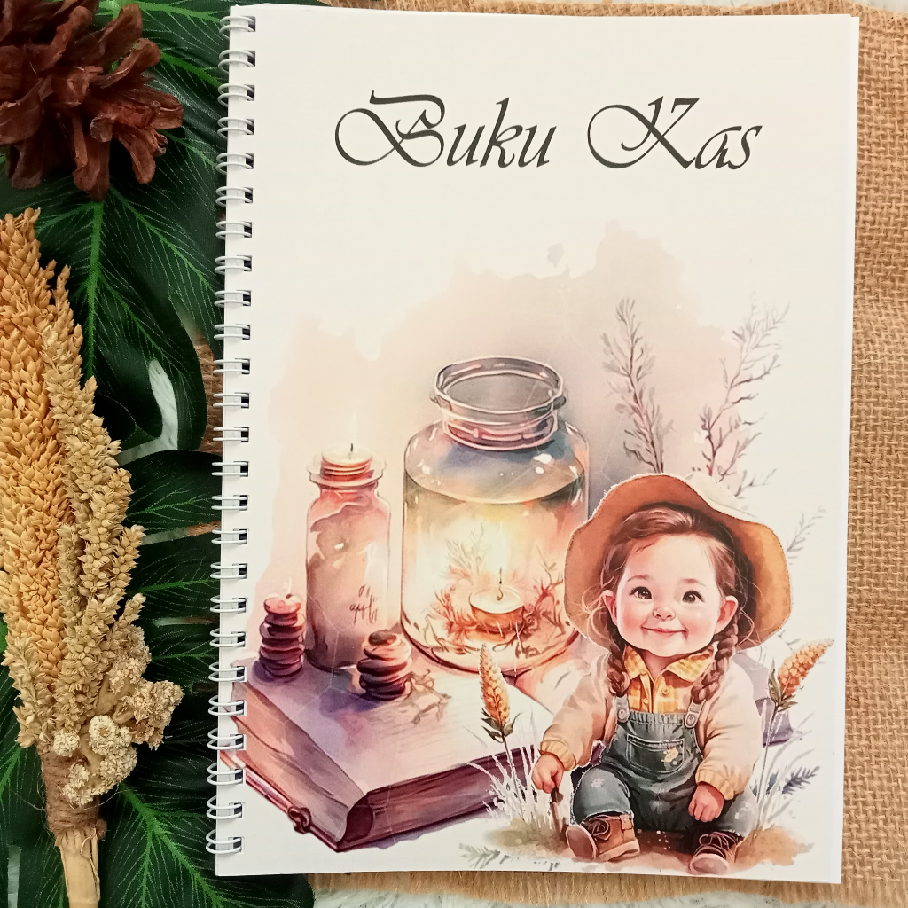 

NEW BUKU KAS 2IN1 JILID SPIRAL 100 HAL NON-CUSTOM