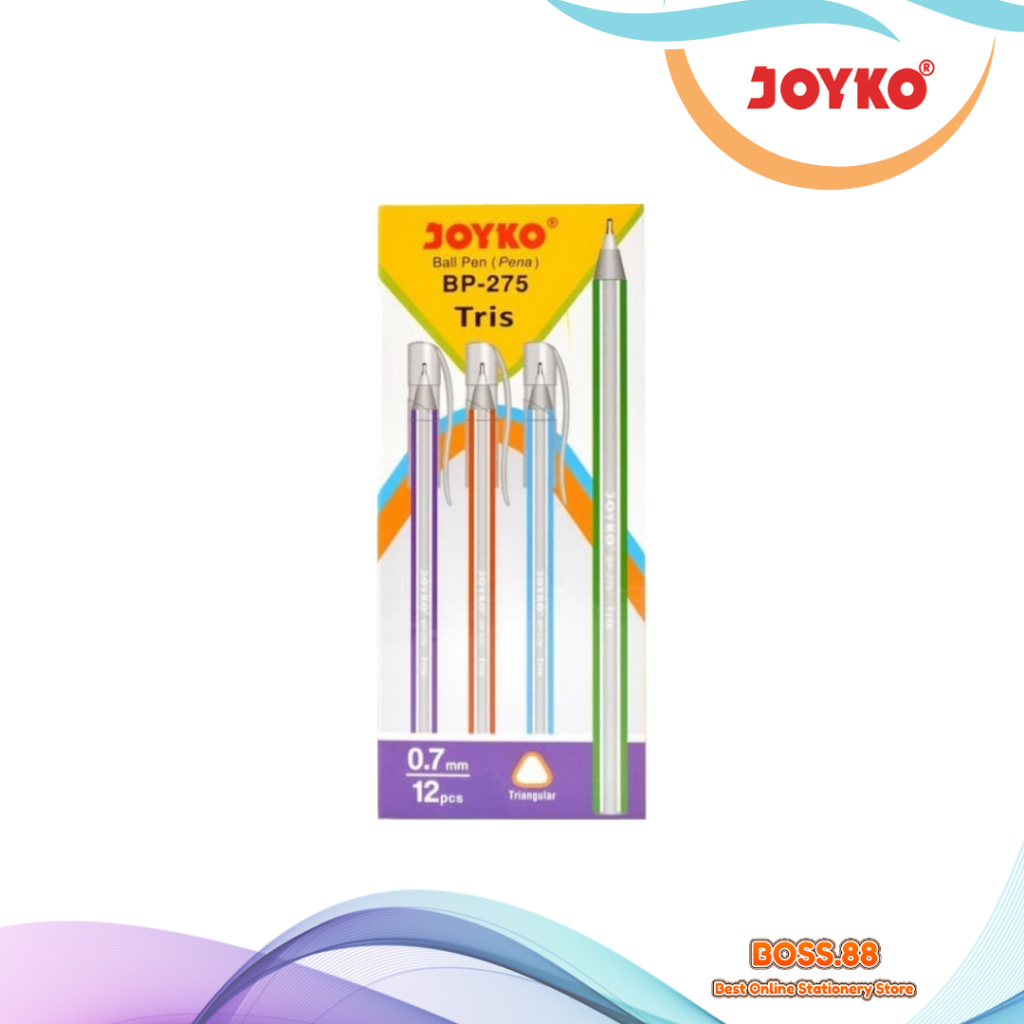 

BALLPOINT / PULPEN JOYKO BP-275 TRIS (12 PCS)
