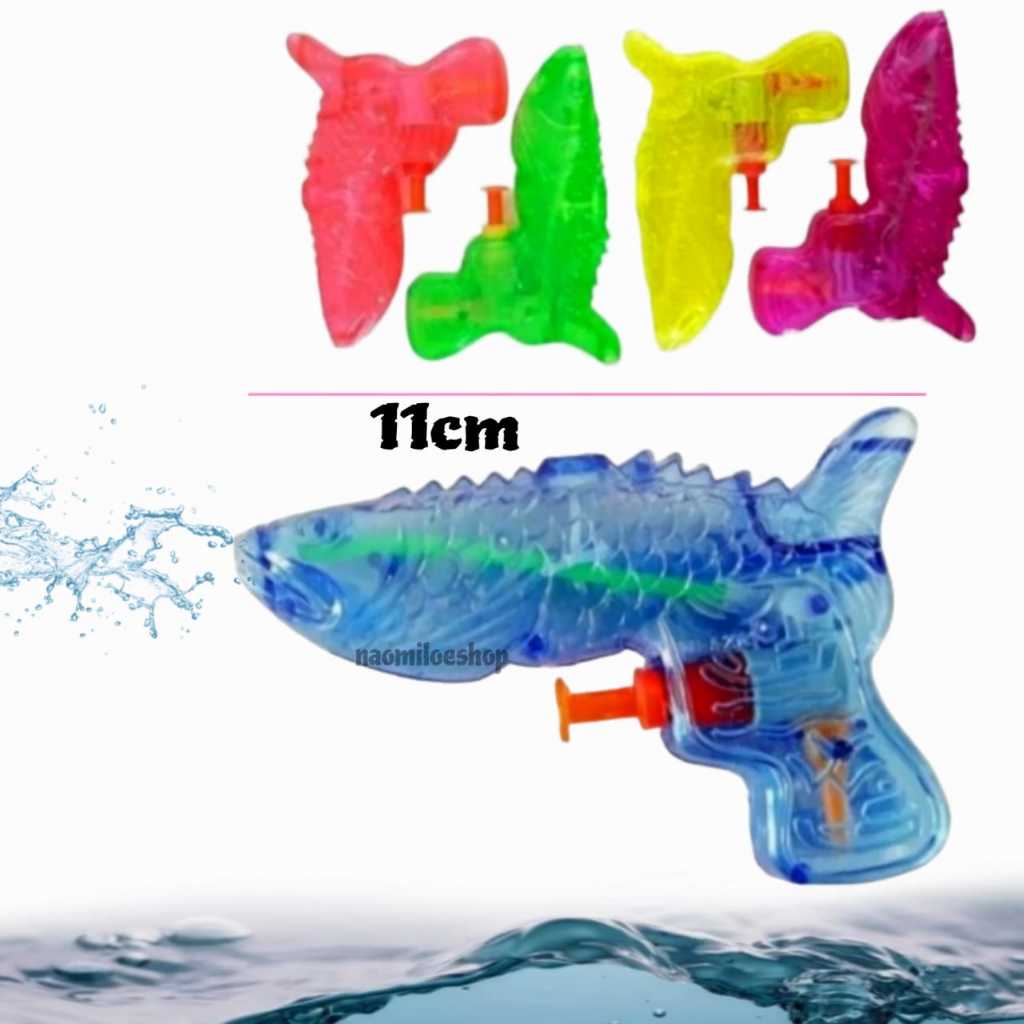 ikan arwana 11cm  Mainan Anak air / Mainan Air Karakter Ikan Mainan Edukasi