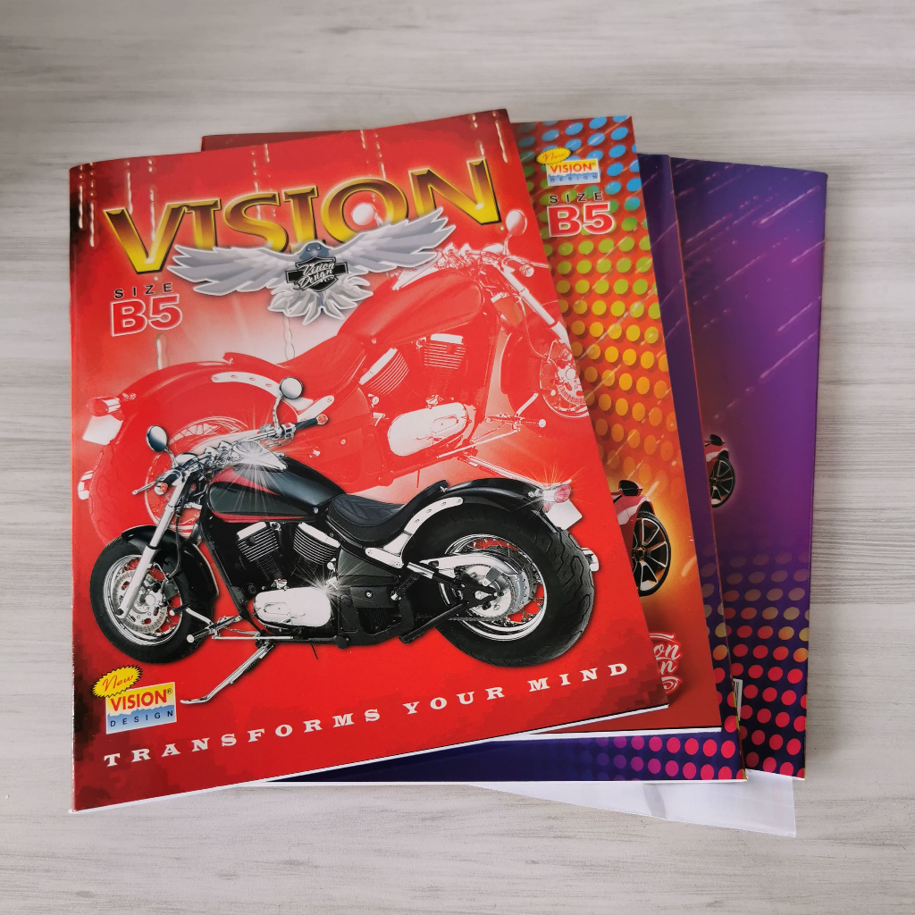 BUKU TULIS GARIS VISION B5