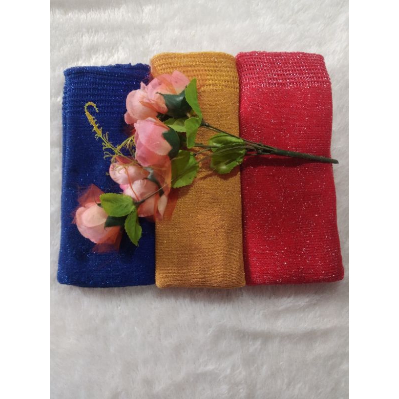 pasmina gliter rajut/pashmina rajut gliter/jilbab rajut/pasmina pengantin