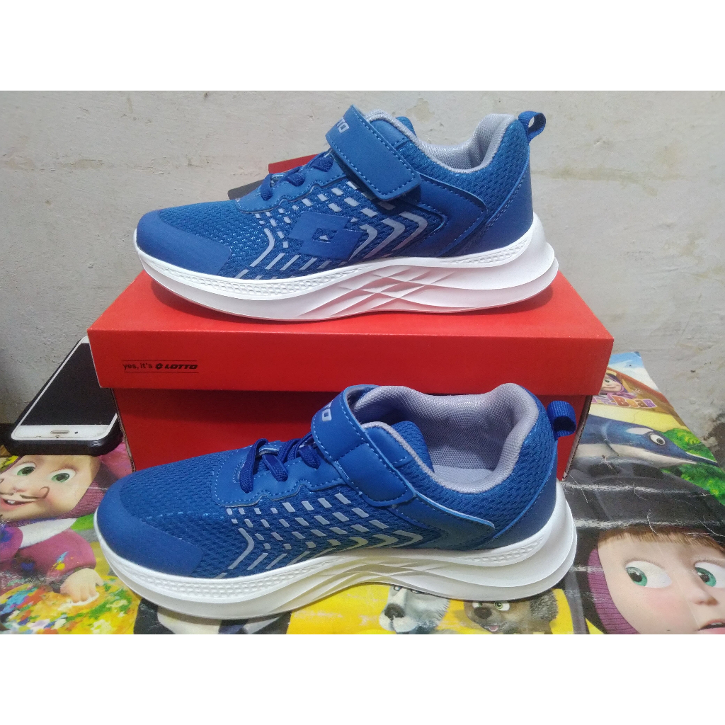 Sneaker Lotto Jr Avio Navy Original