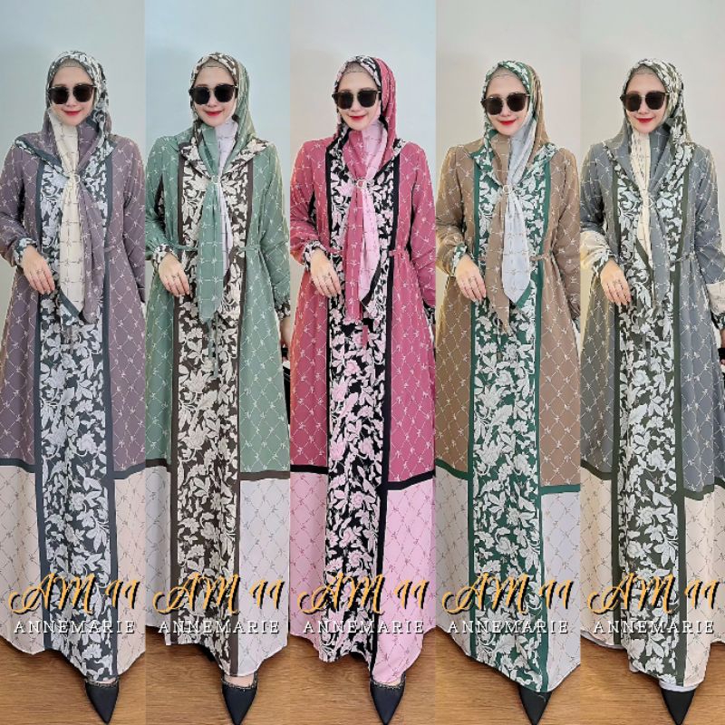 ANNEMARIE 11 DRESS AMORE BY RUBY ORI DRESS MUSLIM BAJU WANITA DRESS BUSUI GAMIS BUSUI WUDHUABLE BAJU