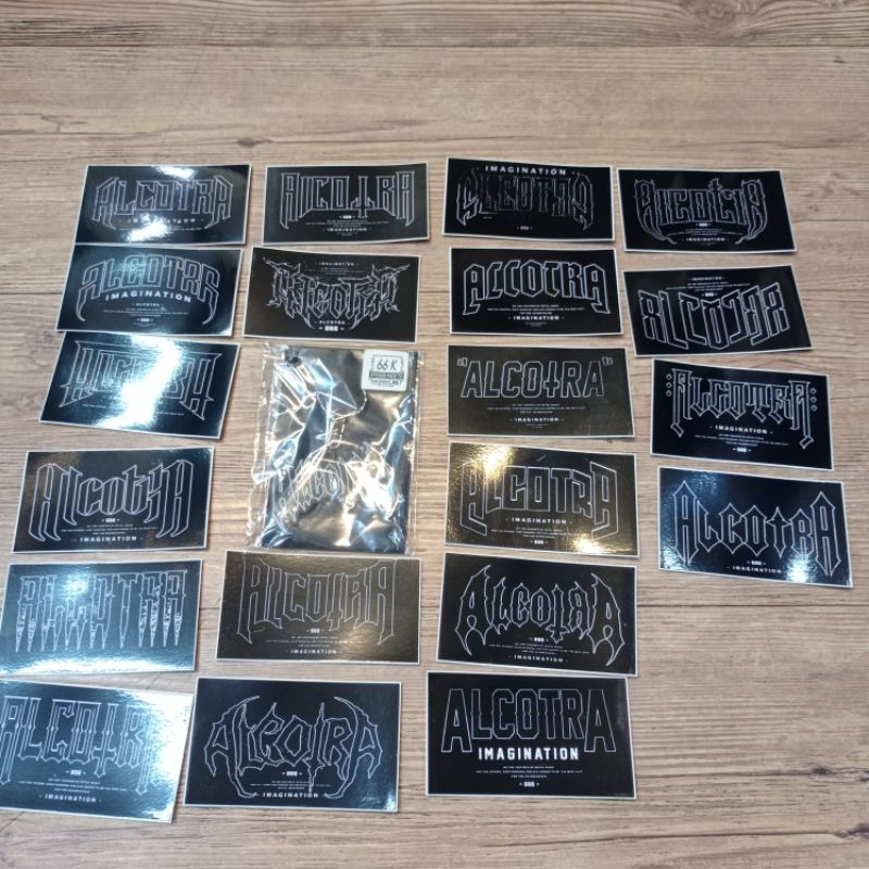 

STIKER ALCOTRA PACK THE OUTLINE