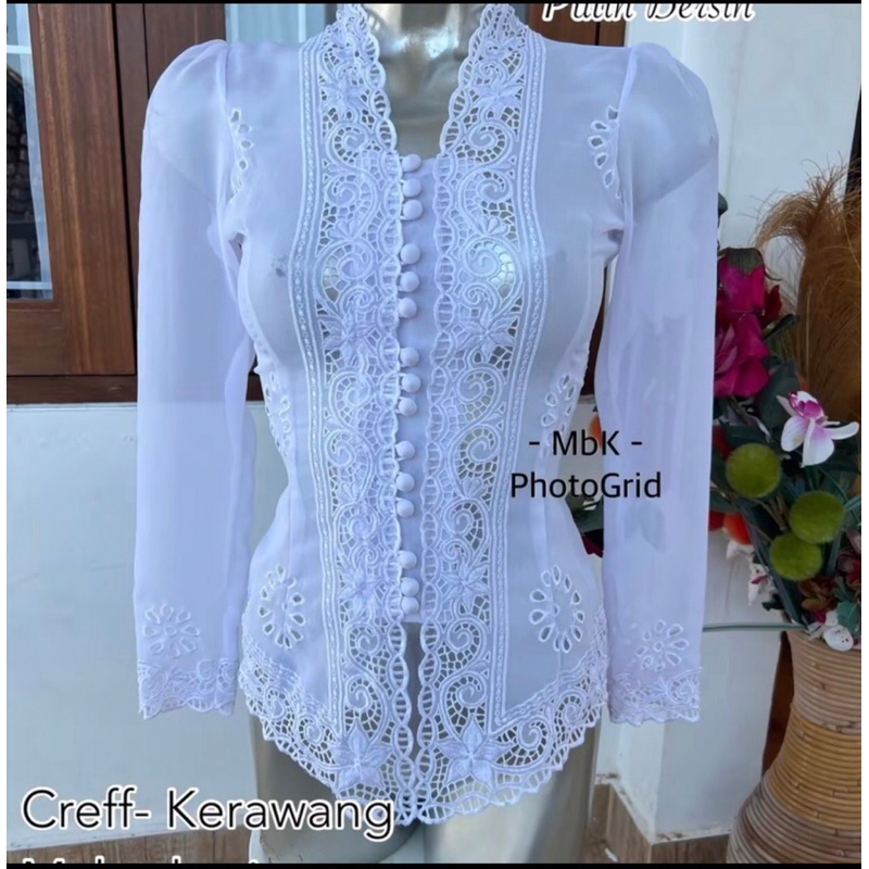 WKB || Kebaya bordir kerawang mahadewi || Kebaya jadi bordir || Kebaya bordir terbaru || kebaya bord