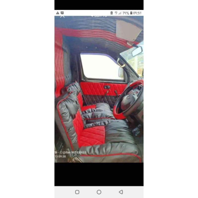 sarung jok grendmak pick up motip sofa tahu