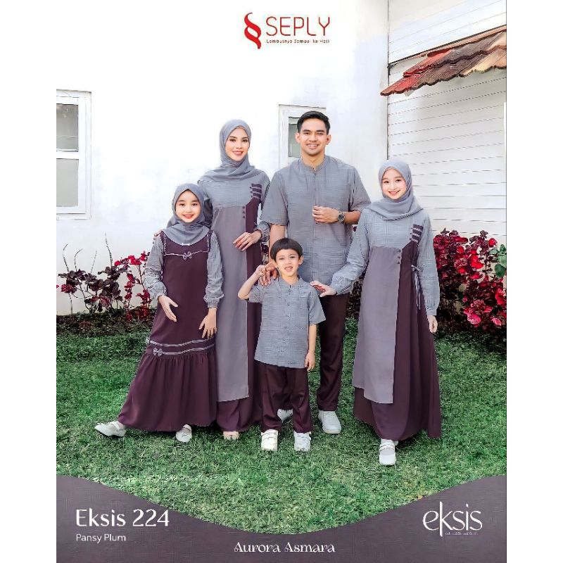 Sarimbit Seply Eksis 224 Pansy Plum