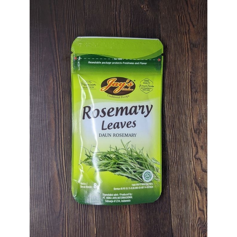 

Jay's Rosemary leaves pouch 8g