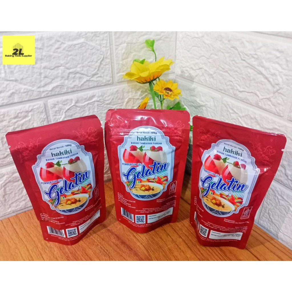 

Gelatin hakiki bubuk gelatin halal gelatin powder 100 gram