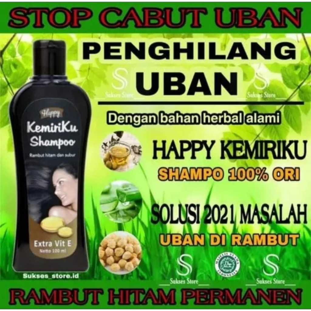 Kemiriku Shampo Penghilang Uban Paling Ampuh / Shampo Kemiriku 100ML / Minyak kemiri asli original /