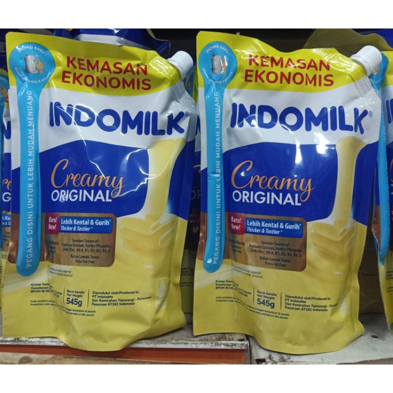 

Susu kental manis Indomilk 524ml pouch