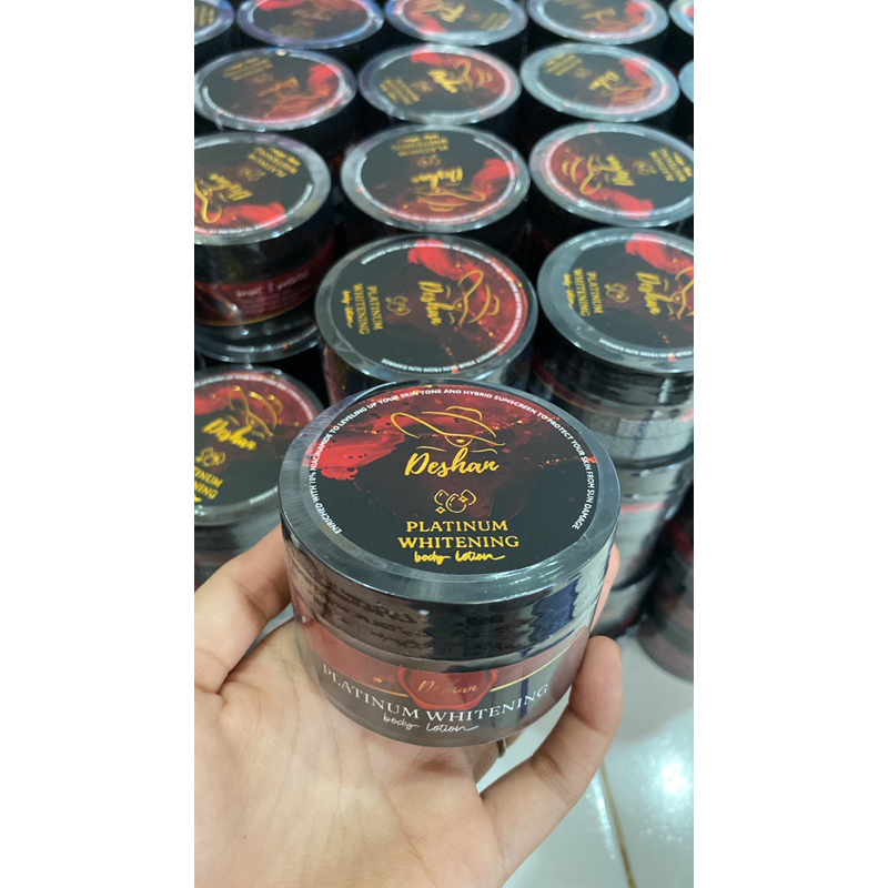 Deshan Platinum body lotion deshan bpom deshan platinum whitening body lotion handbody hb deshan