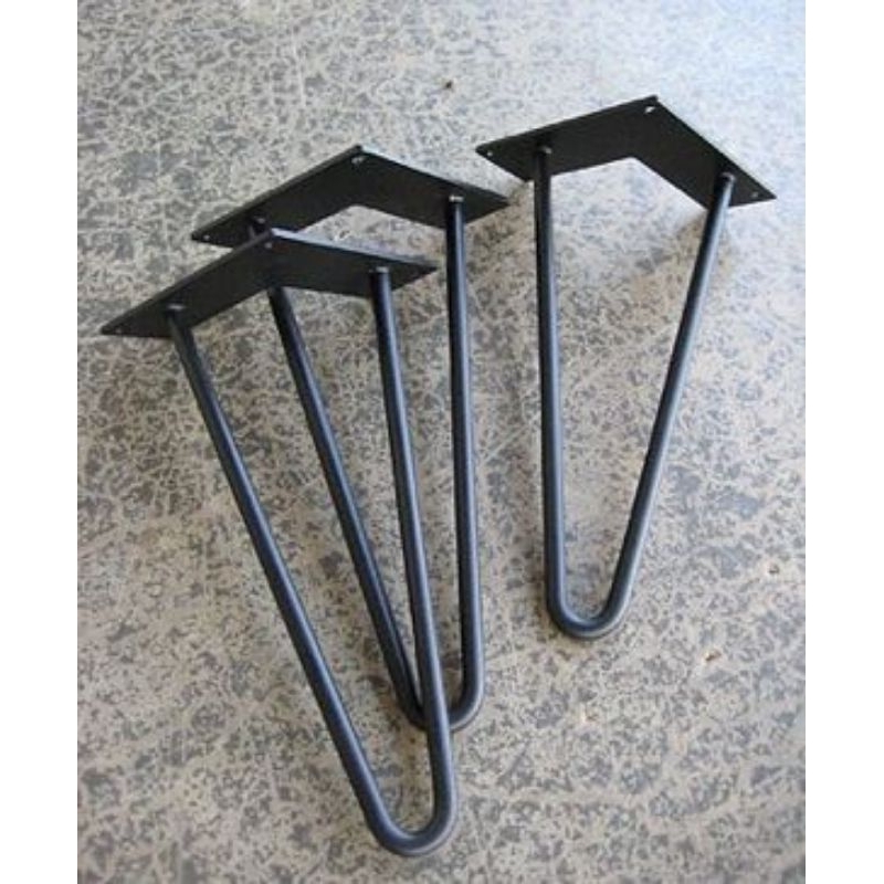 kaki meja besi hairpin legs kaki meja