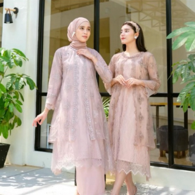 ZALINA SRIESE TUNIK by Agafia KONDANGAN/LAMARAN/TUNANGAN/WISUDA/PENGAJIAN/BRIDESMAID (preloved)