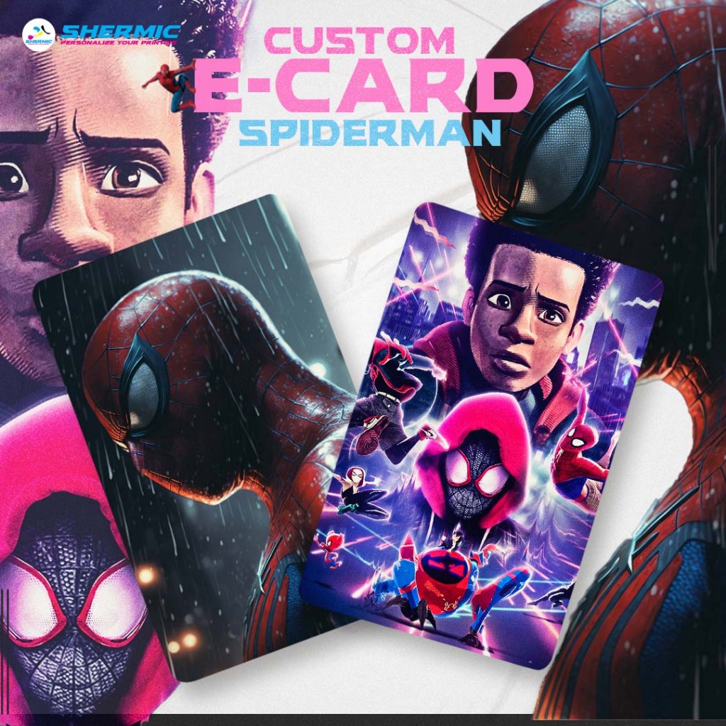 Spider Edition Custom Print UV BCA Flazz Gen2 Mandiri E-Money