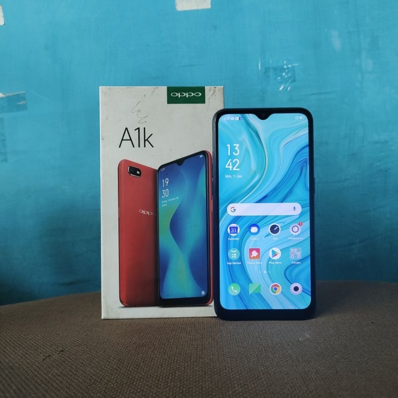 OPPO A1K 2/32 SECOND/BEKAS FULLSET